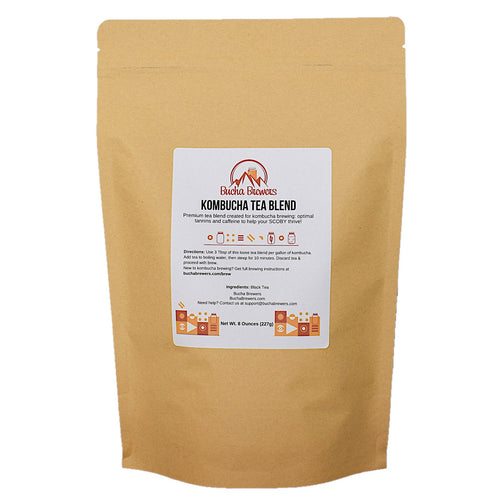 Loose Leaf Black Tea Blend for Kombucha (8 oz Bag) image 0