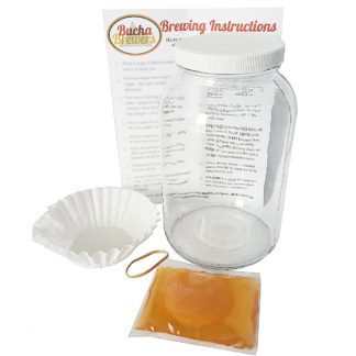Kombucha Brewing Kit Materials