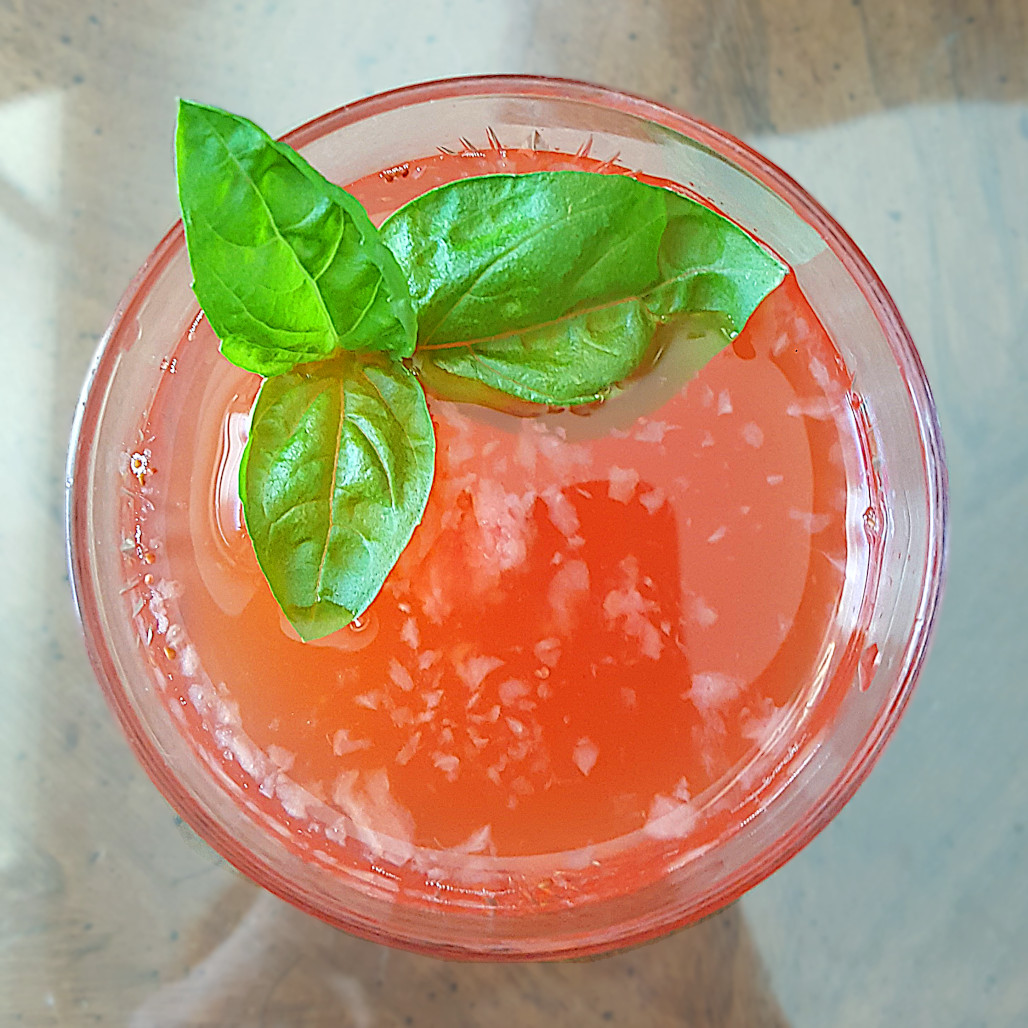 Strawberry Basil Kombucha